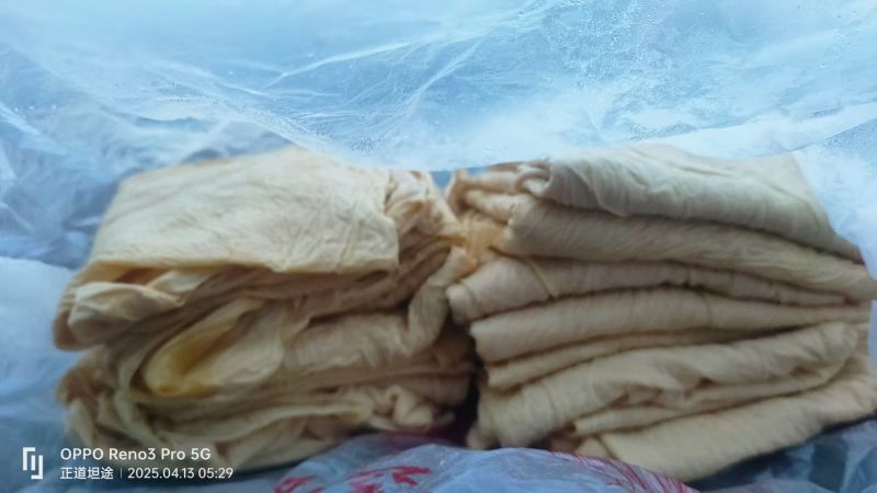 豆腐坊自揭油豆皮