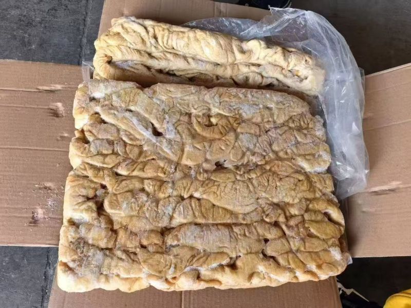 厂家一级预煮大肠一吨多临沂提