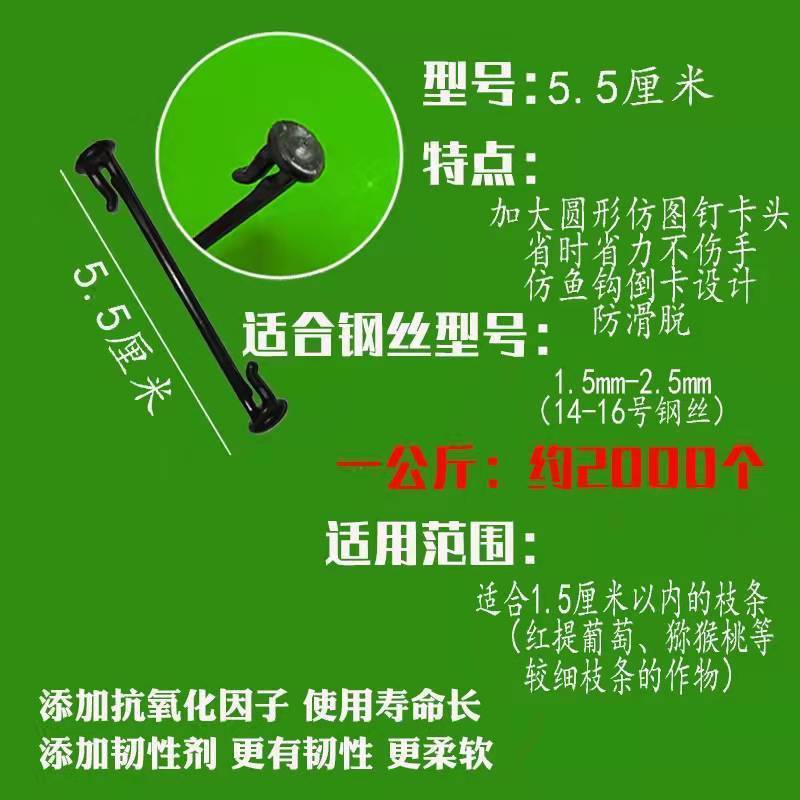 葡萄绑枝卡扣