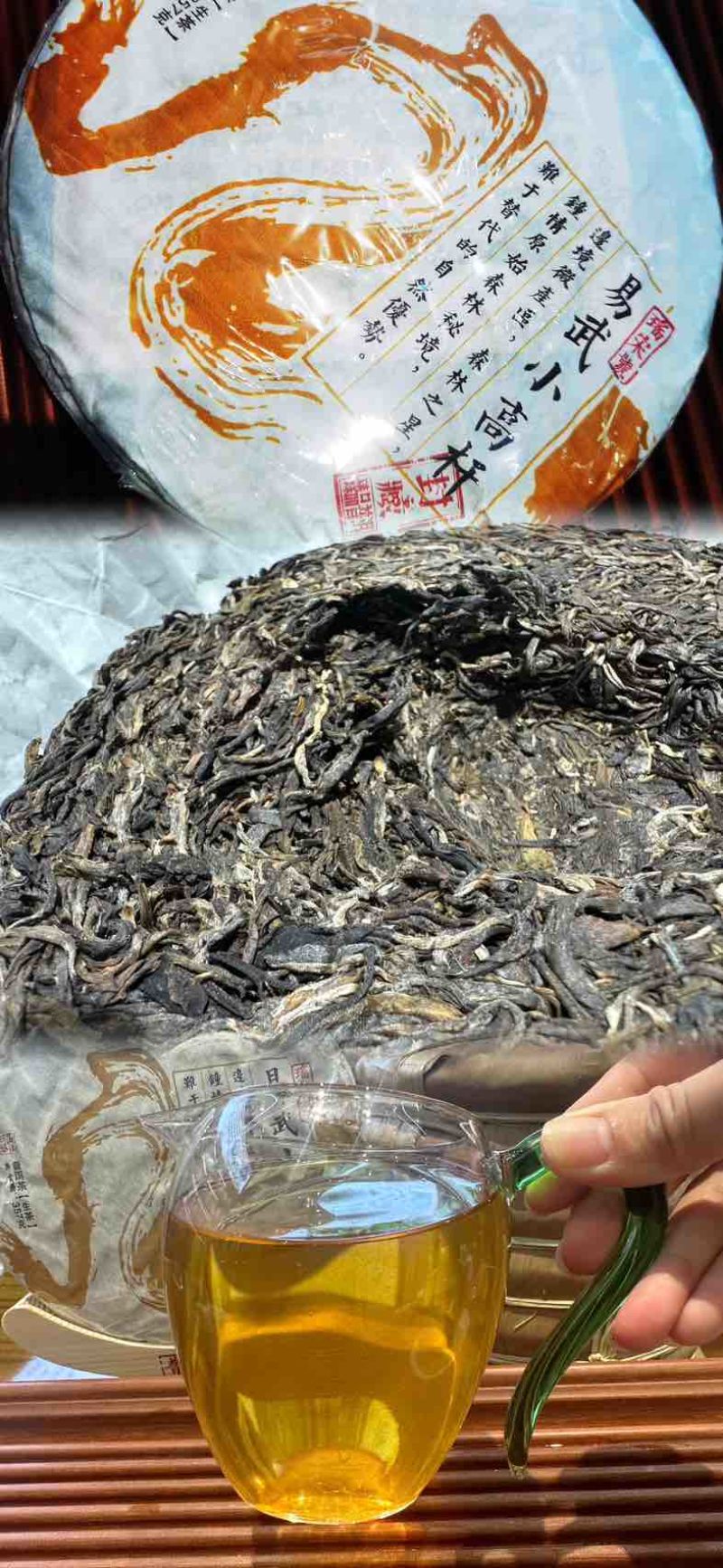 普洱茶生茶2023年春357饼