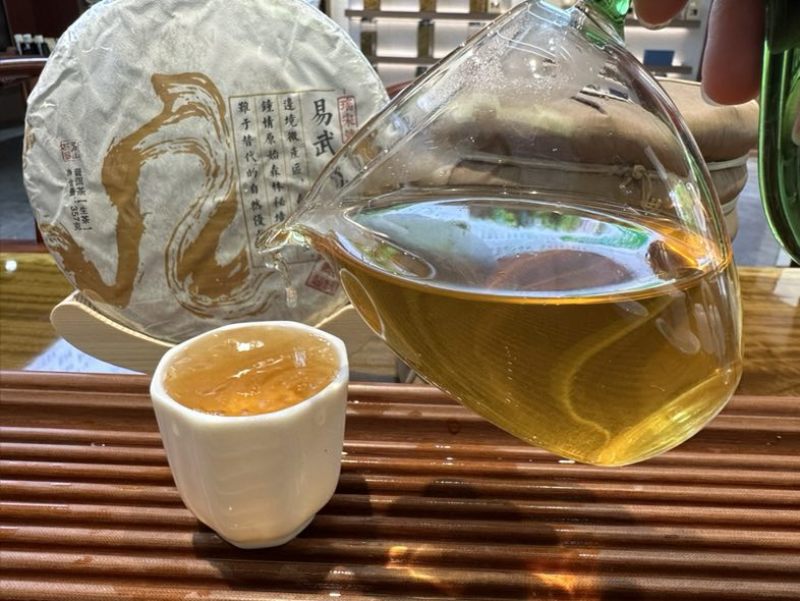 普洱茶生茶2023年春357饼