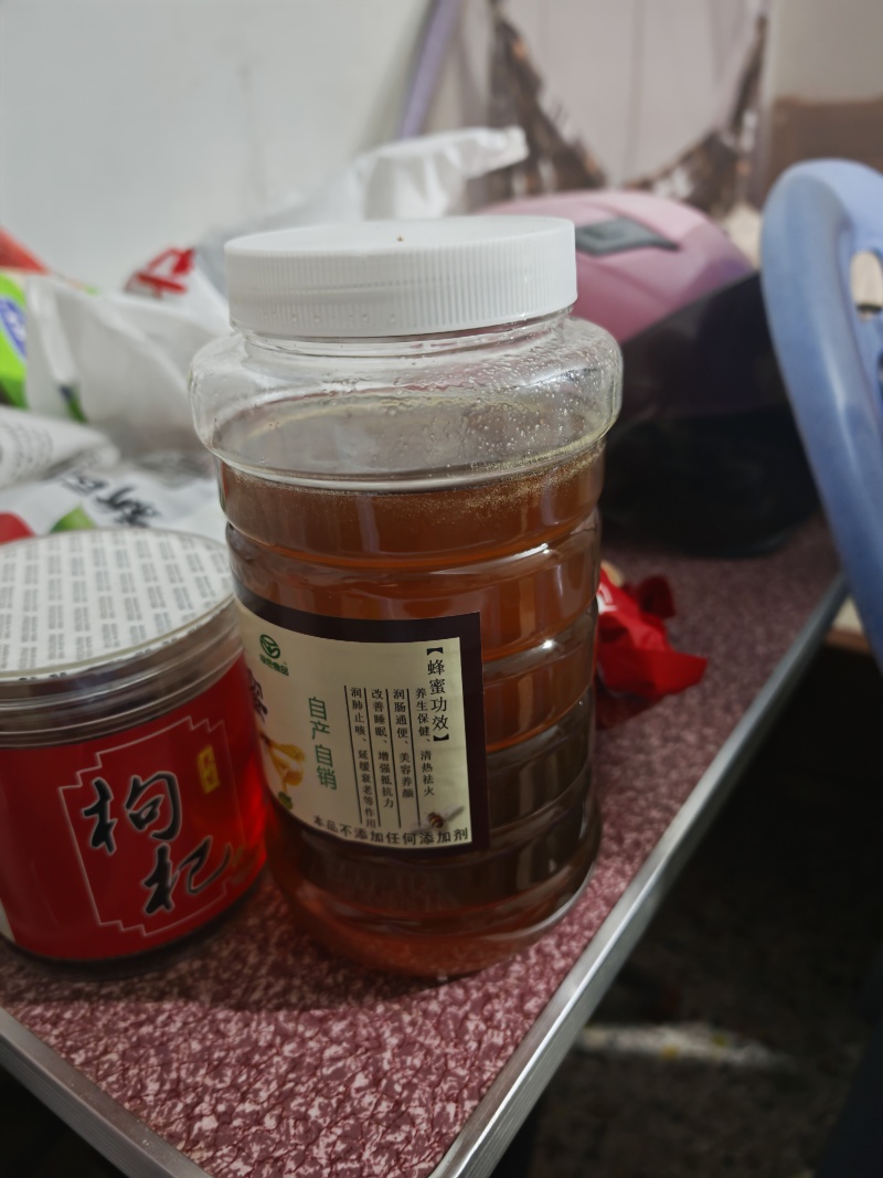 农家百花蜂蜜还剩400斤左右的量
