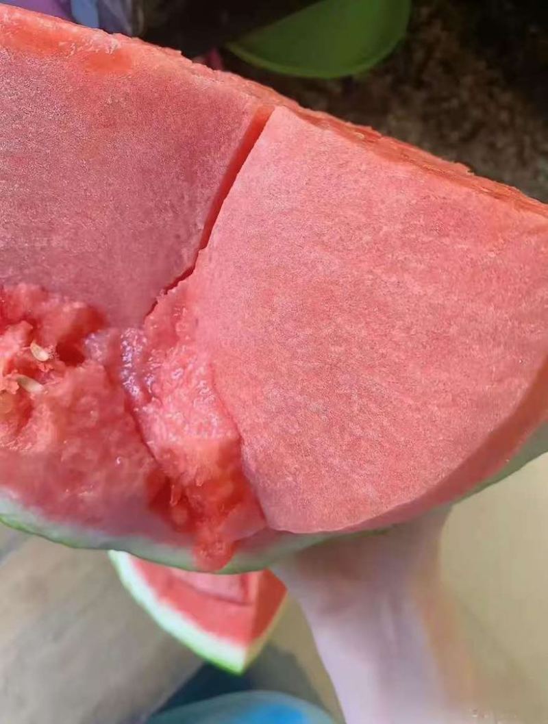 美都麒麟瓜，黑皮西瓜大量上市，欢迎各位前来选购，保质保量