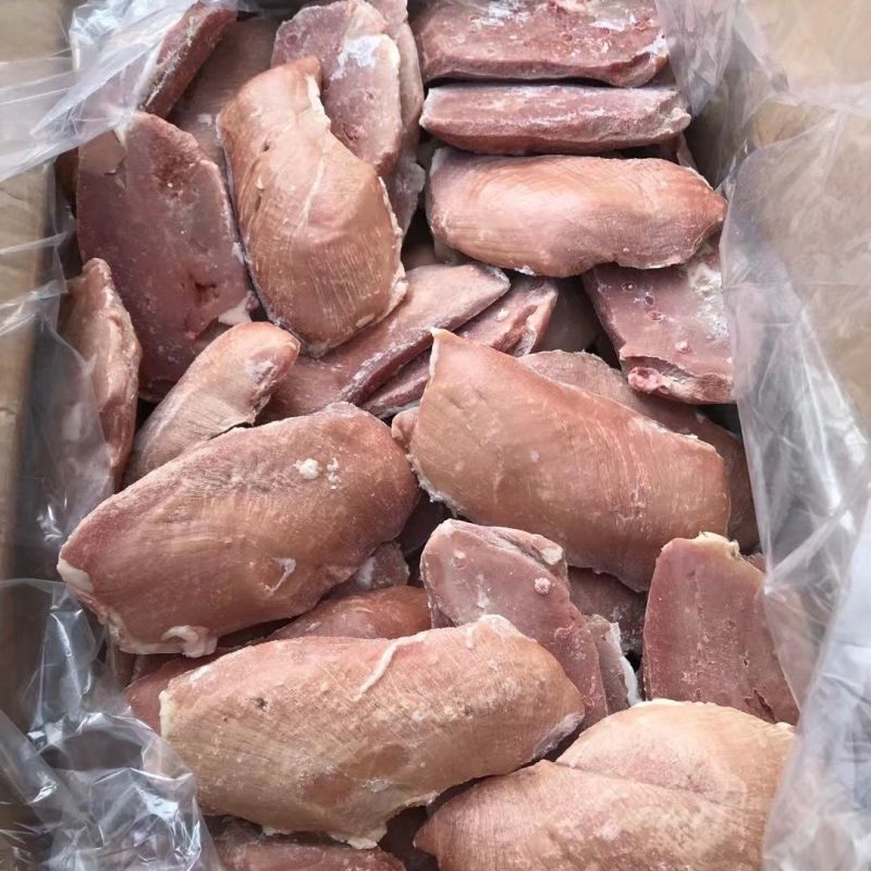 鸭胸去皮单冻肉质好质量保证冷链直发价格量大从优