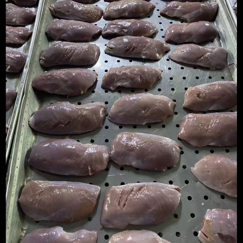 鸭胸去皮单冻肉质好质量保证冷链直发价格量大从优