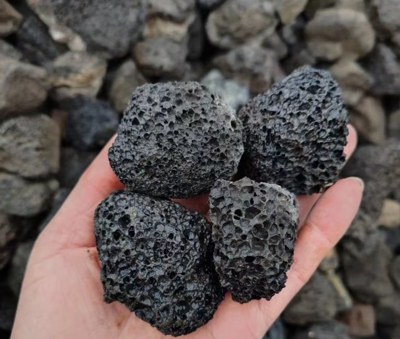 火山石红色黑色各种规格型号厂家直销量大从优