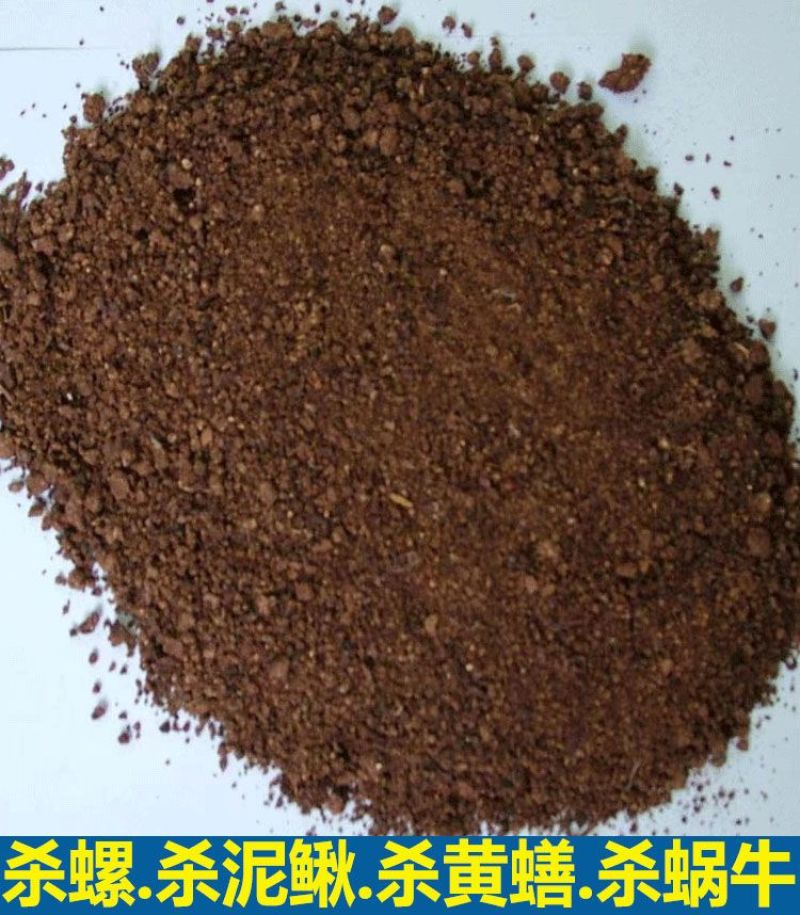 茶粕清塘杀杂鱼不伤虾蟹茶枯粉水产养殖批发100斤袋装茶麸茶