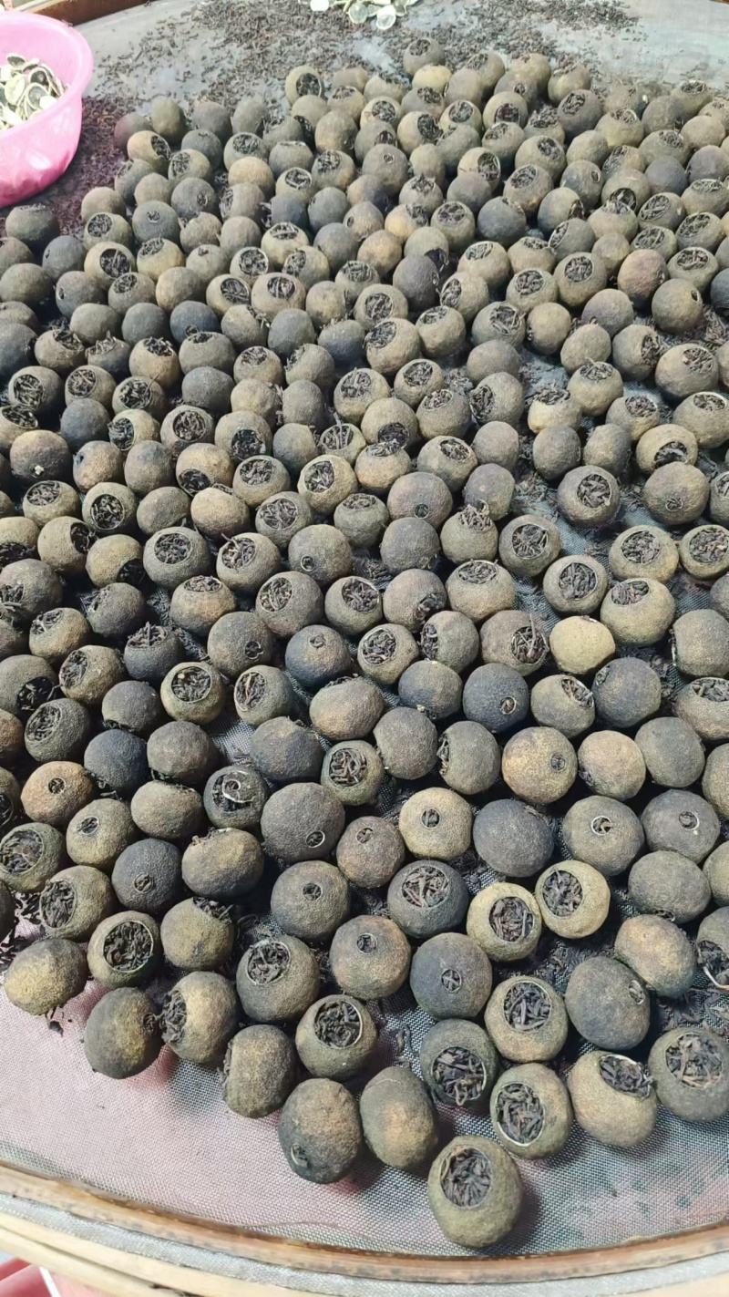 小青柑鲜果大量有货，可以加工小青柑普洱茶
