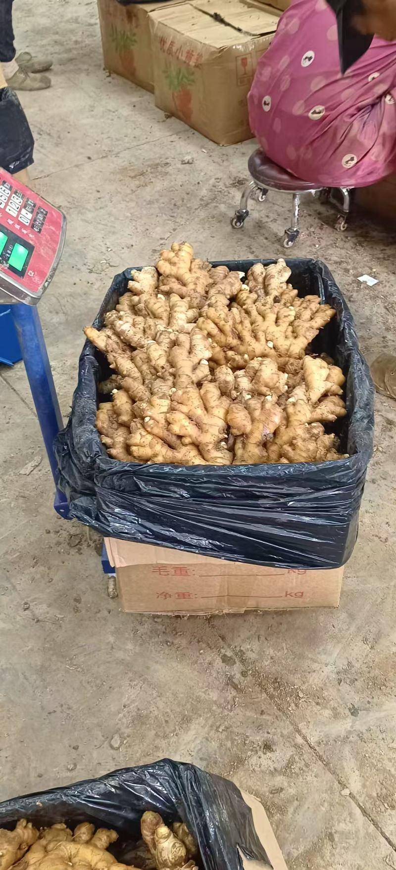 云南小黄姜，二黄姜。冷库姜