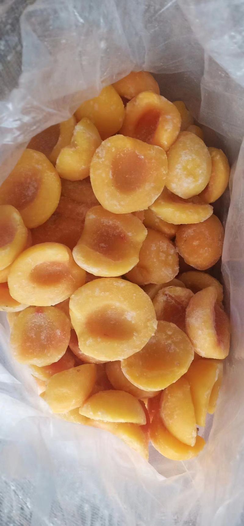速冻黄桃瓣（黄金冠，八三）
