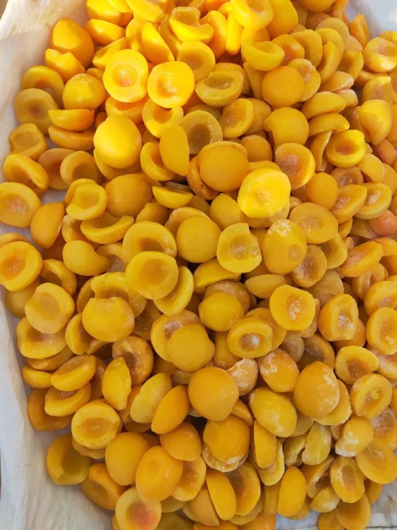 速冻黄桃瓣（黄金冠，八三）