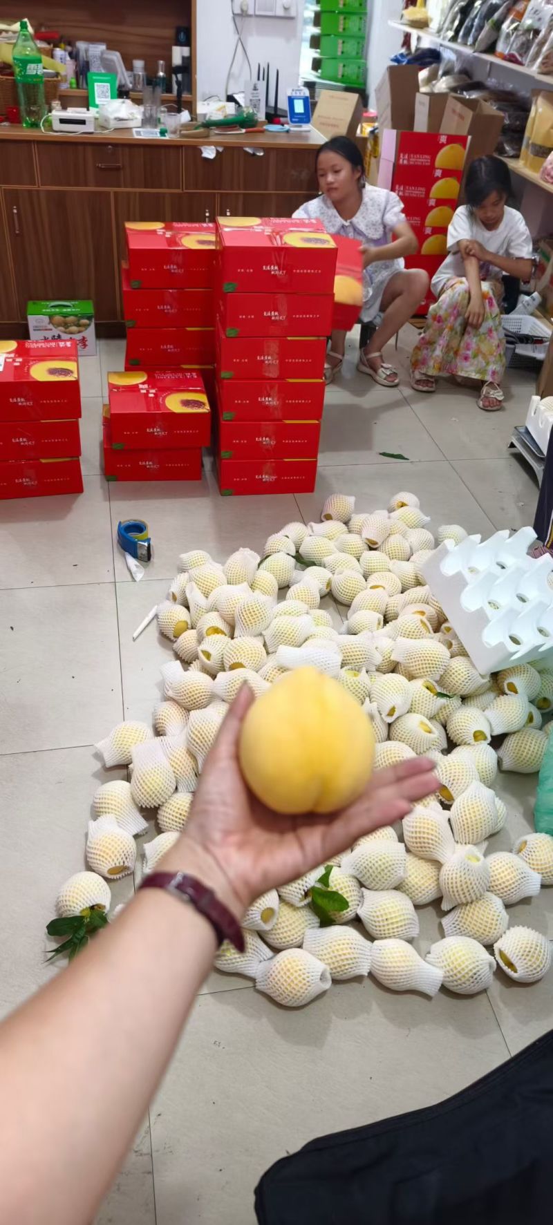 炎陵景秀黄桃