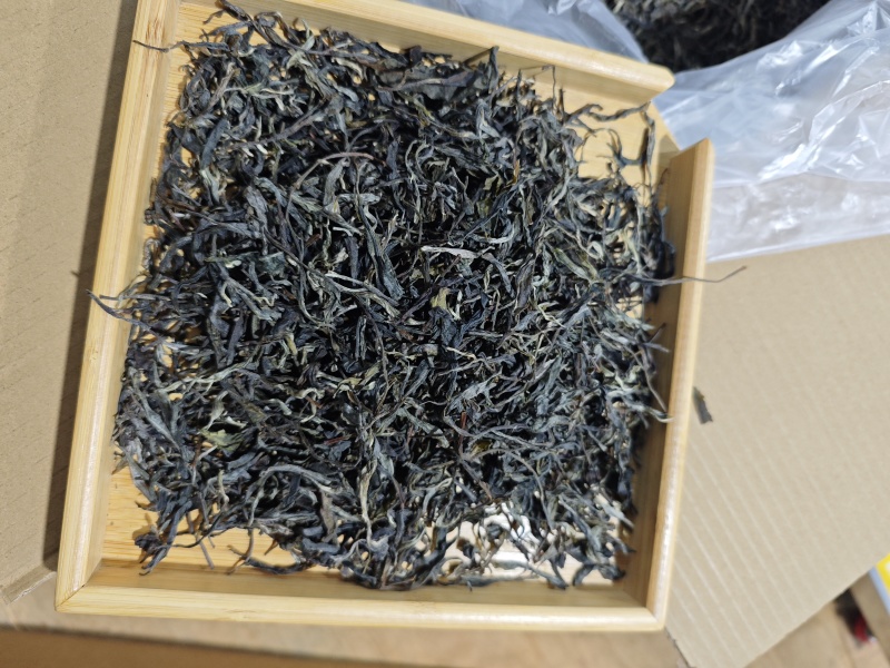 晒青毛茶