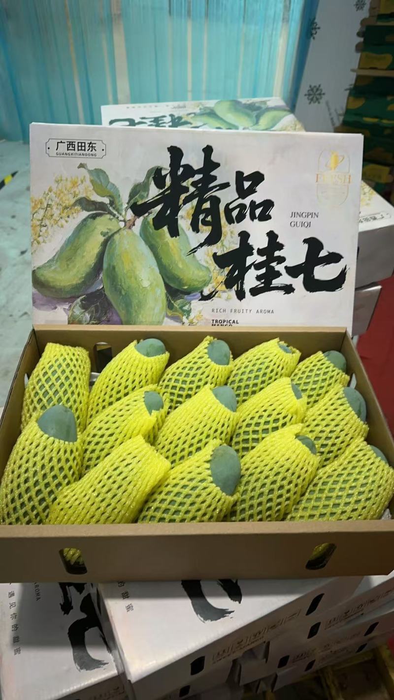 广西百色市田东县正宗桂七芒果