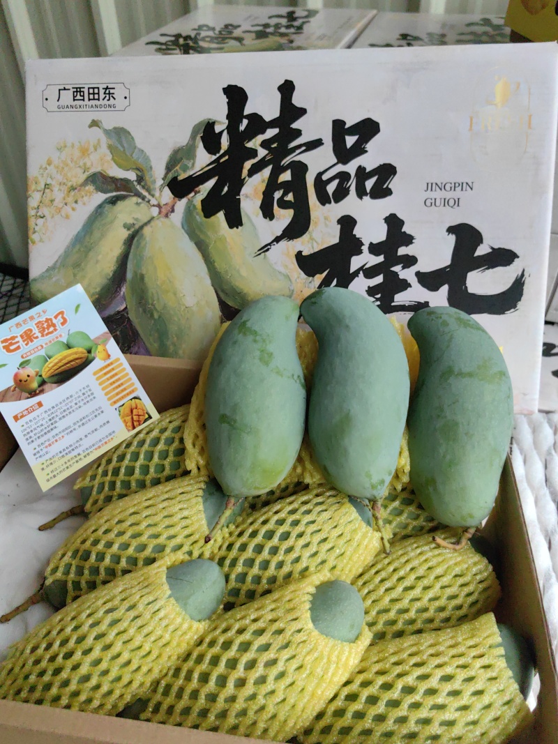 广西百色市田东县正宗桂七芒果