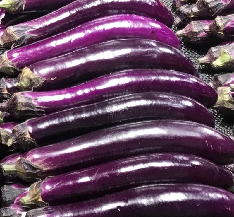 黑长茄子与紫长茄子🍆