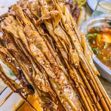 豆皮串