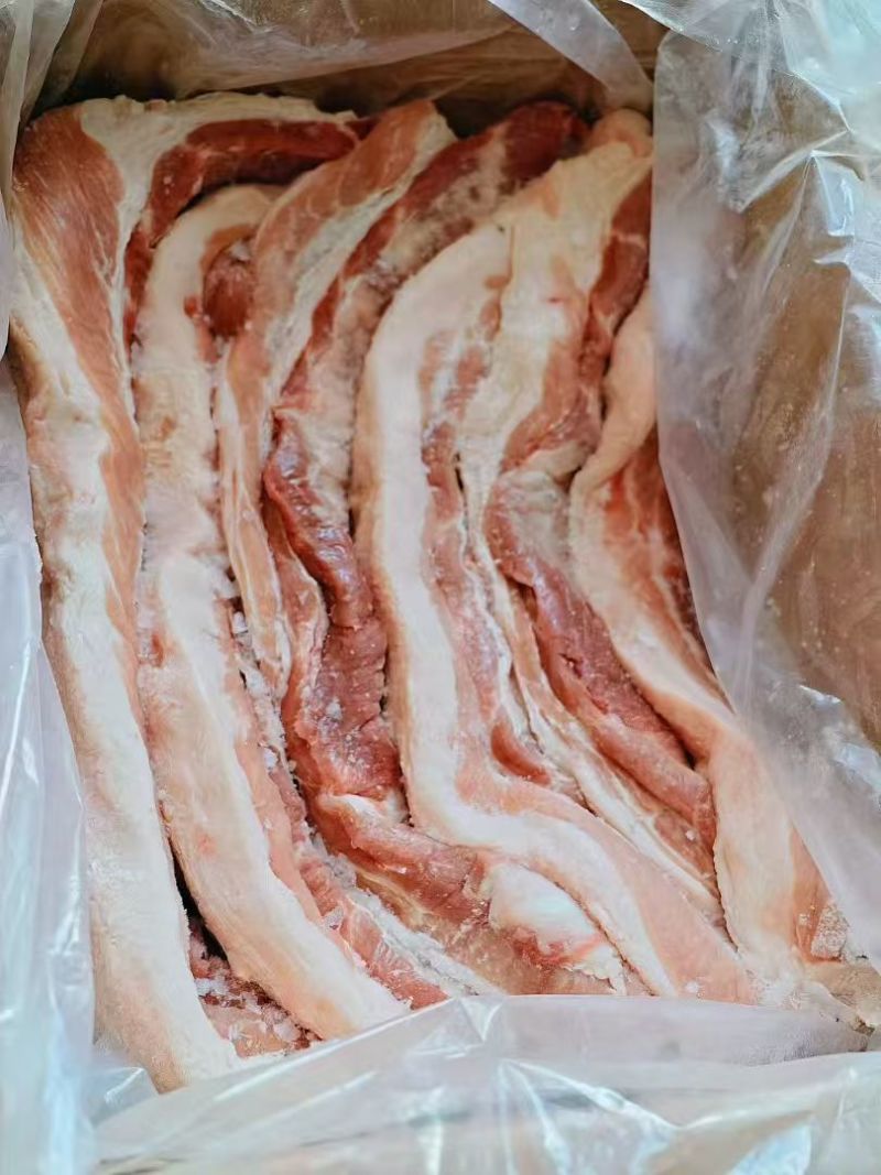 存货牧原去皮五花肉条有货新货，抛​