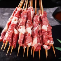 木签羊肉串