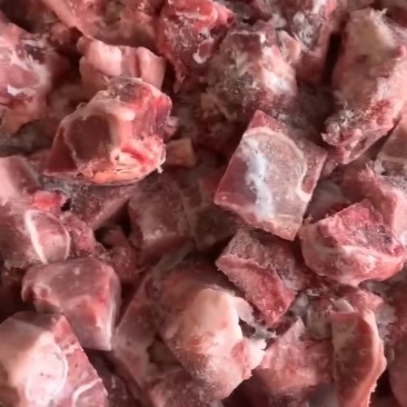 排骨粒，4.25一斤