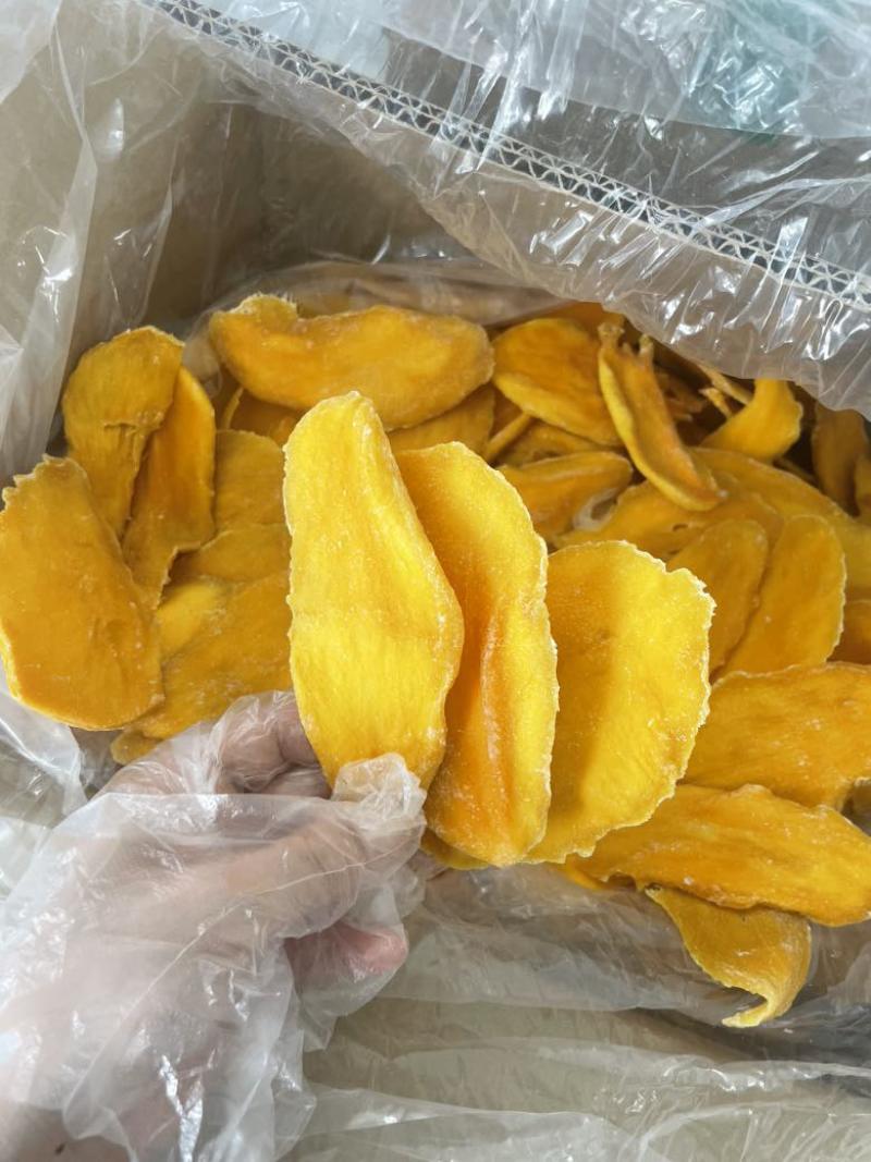 芒果干一级片新货芒果干大片原味芒果干口感好干爽软糯纤维少吃点