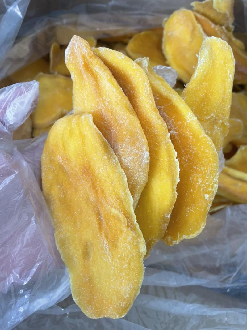 芒果干一级片新货芒果干大片原味芒果干口感好干爽软糯纤维少吃点