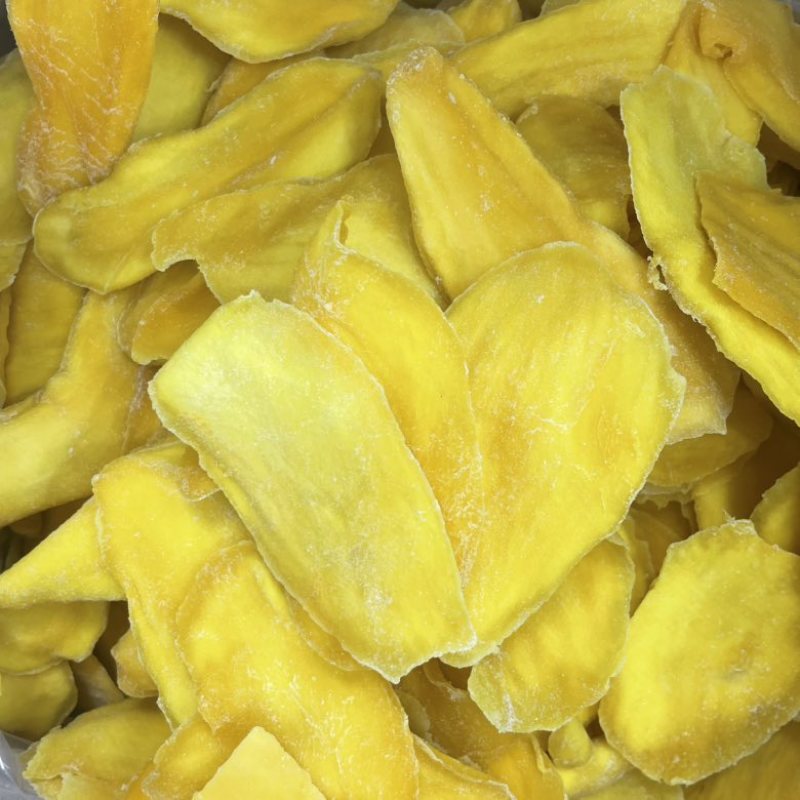 芒果干一级大片金黄干爽纤维少口感酸甜
