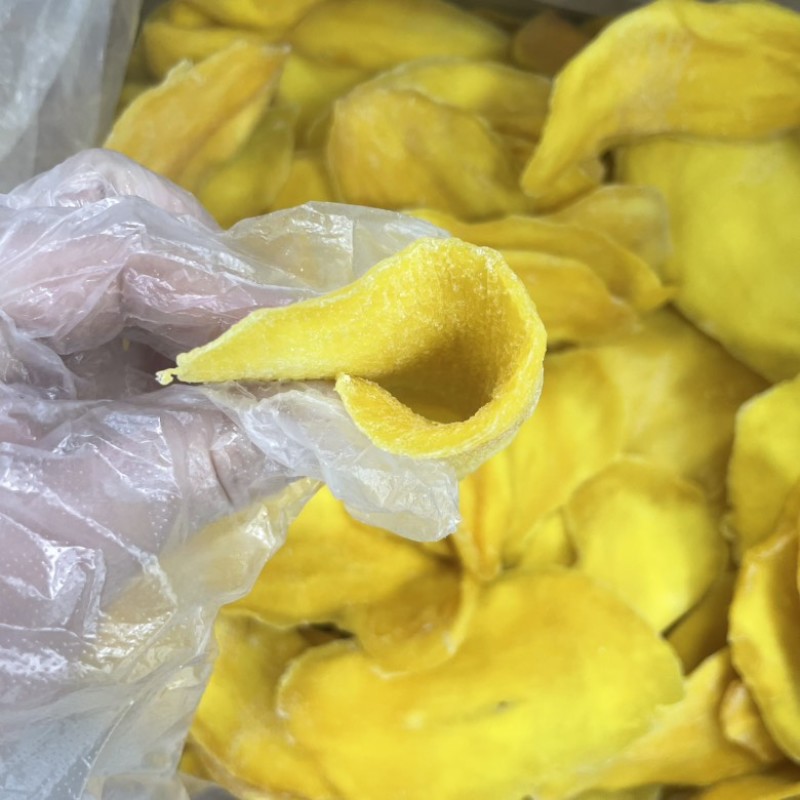 芒果干一级大片金黄干爽纤维少口感酸甜