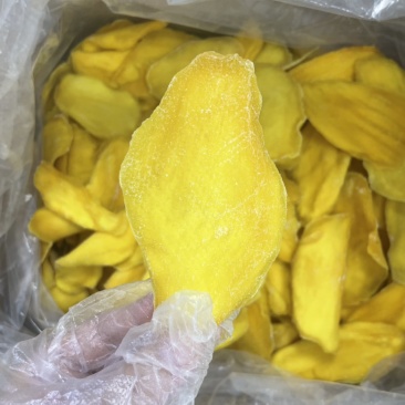 芒果干一级大片金黄干爽纤维少口感酸甜