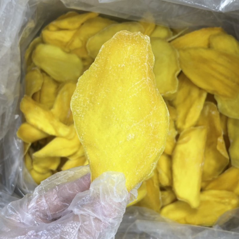芒果干一级大片金黄干爽纤维少口感酸甜