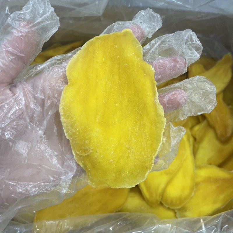 芒果干一级大片金黄干爽纤维少口感酸甜