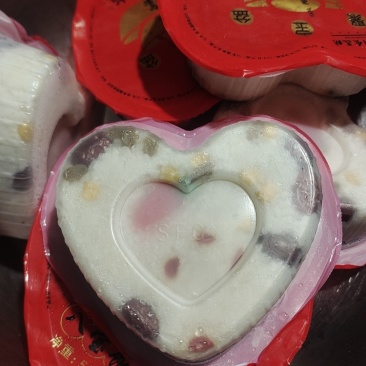 心形八宝饭