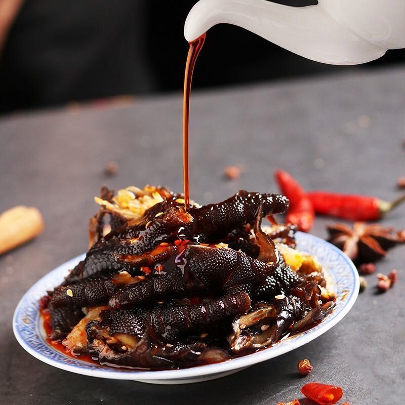 麻辣鸡脚