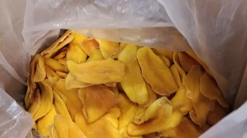 电商货芒果干二级芒果干通货颜色统一品相好干爽口感好