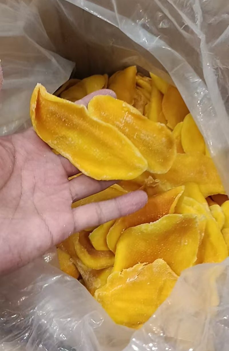 电商货芒果干二级芒果干通货颜色统一品相好干爽口感好