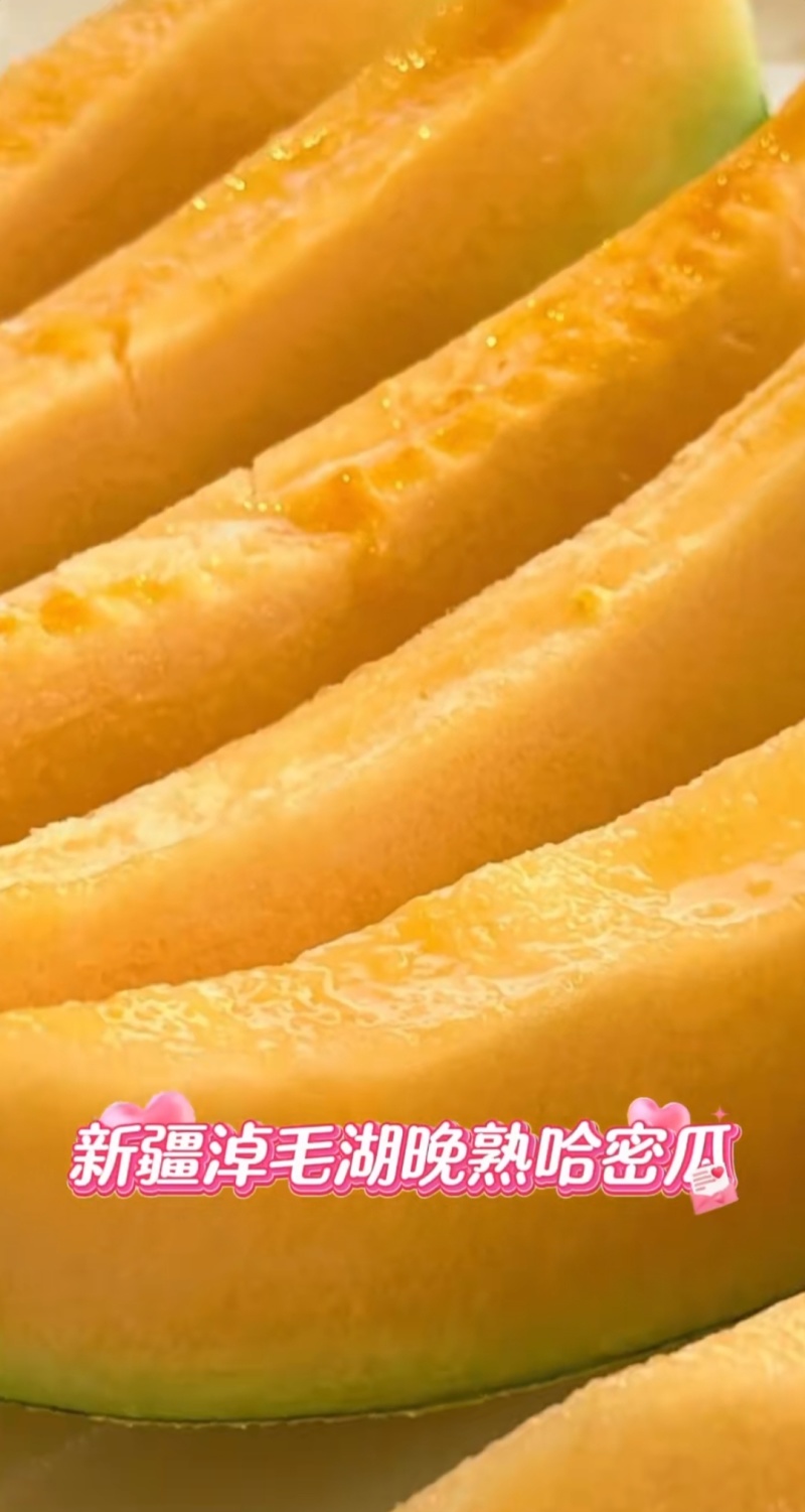新疆哈密本地淖毛湖的哈密瓜