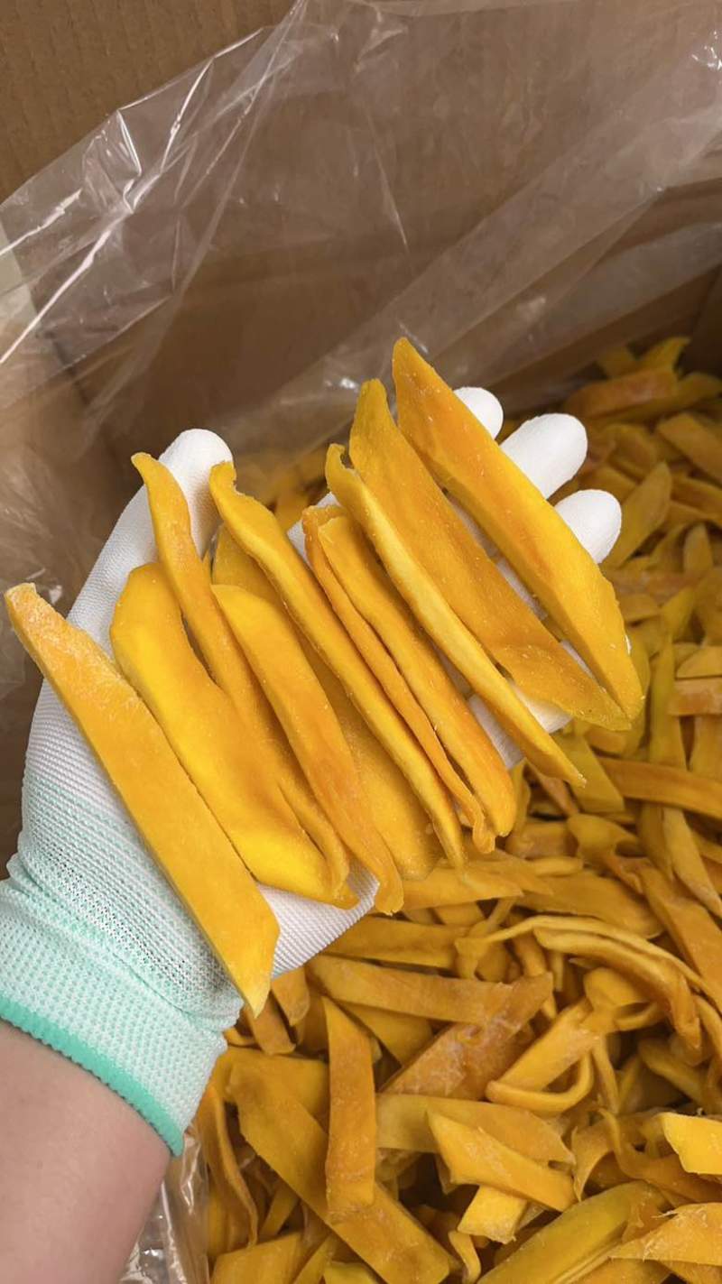 芒果条。芒果干切条一级休闲供应