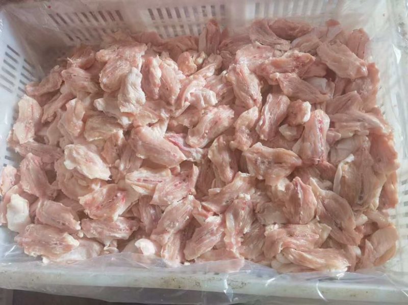 精修鸡背肉，38吨
