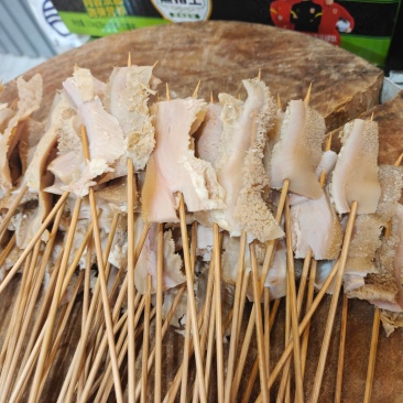 鑫业牛肚客户反馈切块穿串现货太棒了