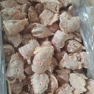 肉鸡头公鸡头老母鸡头板冻单冻规格齐全
