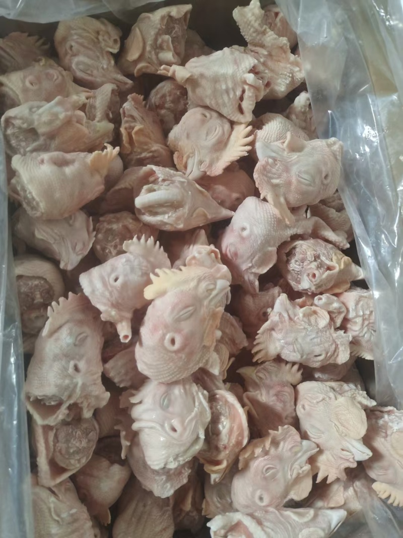 肉鸡头公鸡头老母鸡头板冻单冻规格齐全