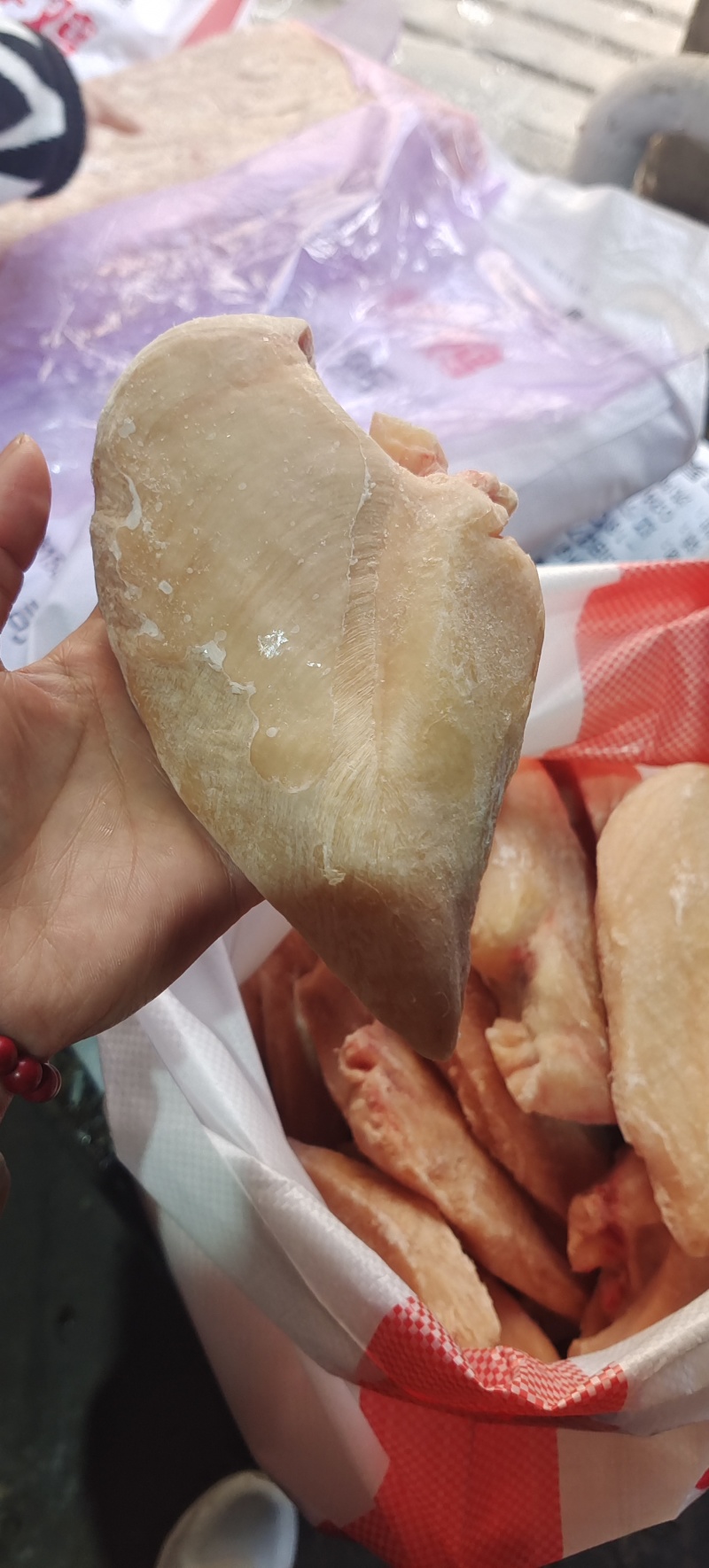 280克上分级单冻精修大胸编制袋