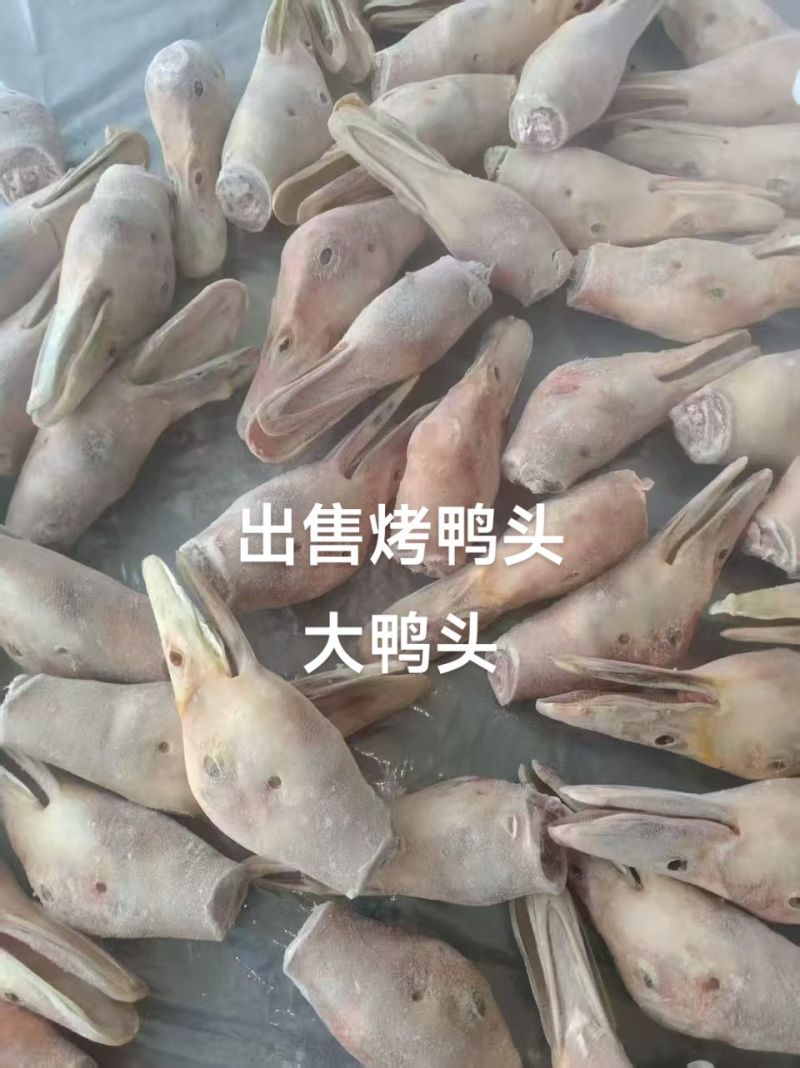 烤鸭头有货大鸭头