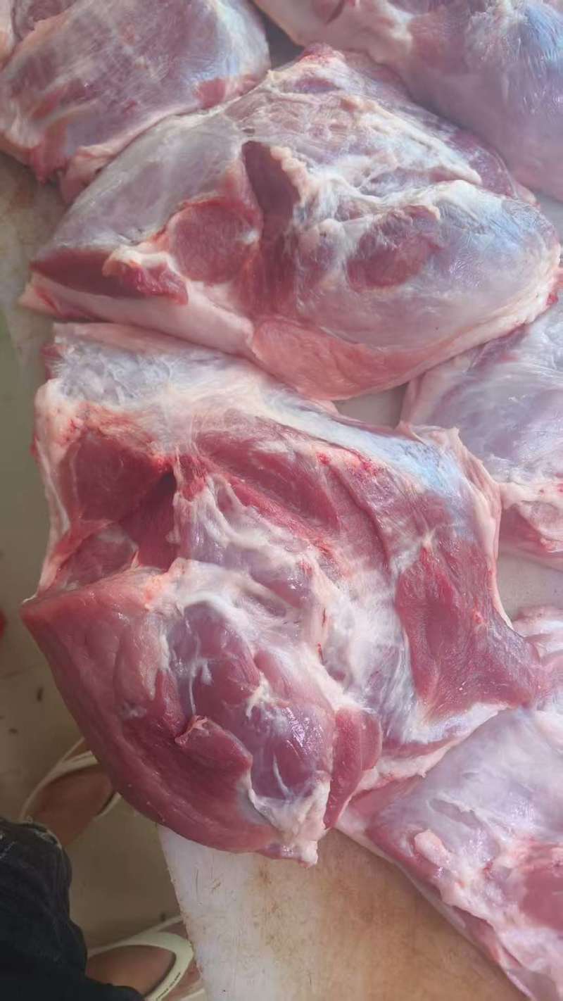 出售:精修二刀肉大肥猪鲜分新货。每天生产纯干厂家直销价格下调