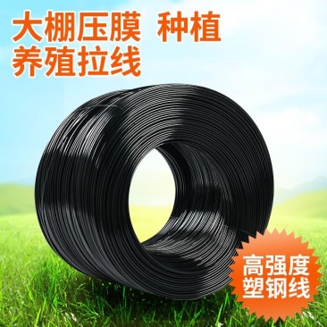 大棚专用塑钢线托幕线聚酯线压膜线