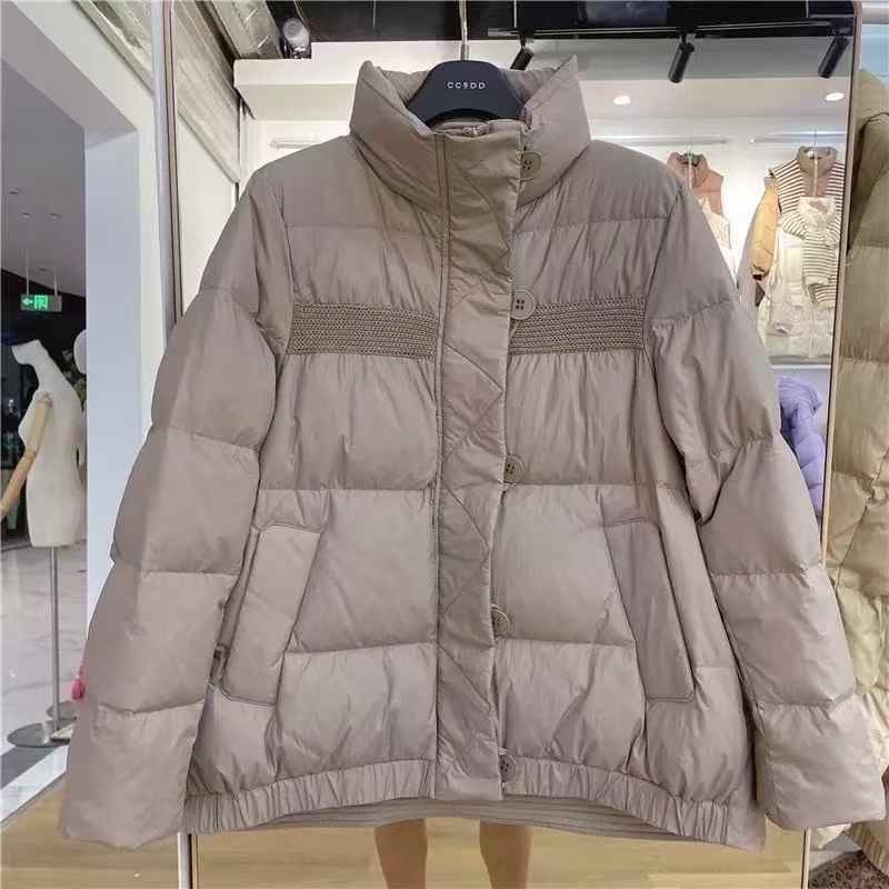 女士**时尚短款羽绒服100件左右，独立包装，质量**好36