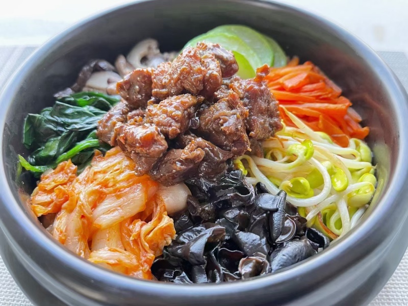 拌饭牛肉