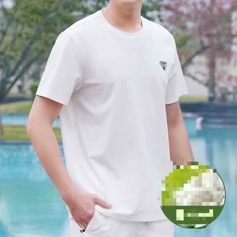 3000件男士高档锦纶冰丝速干短袖T恤，品质高端9.9