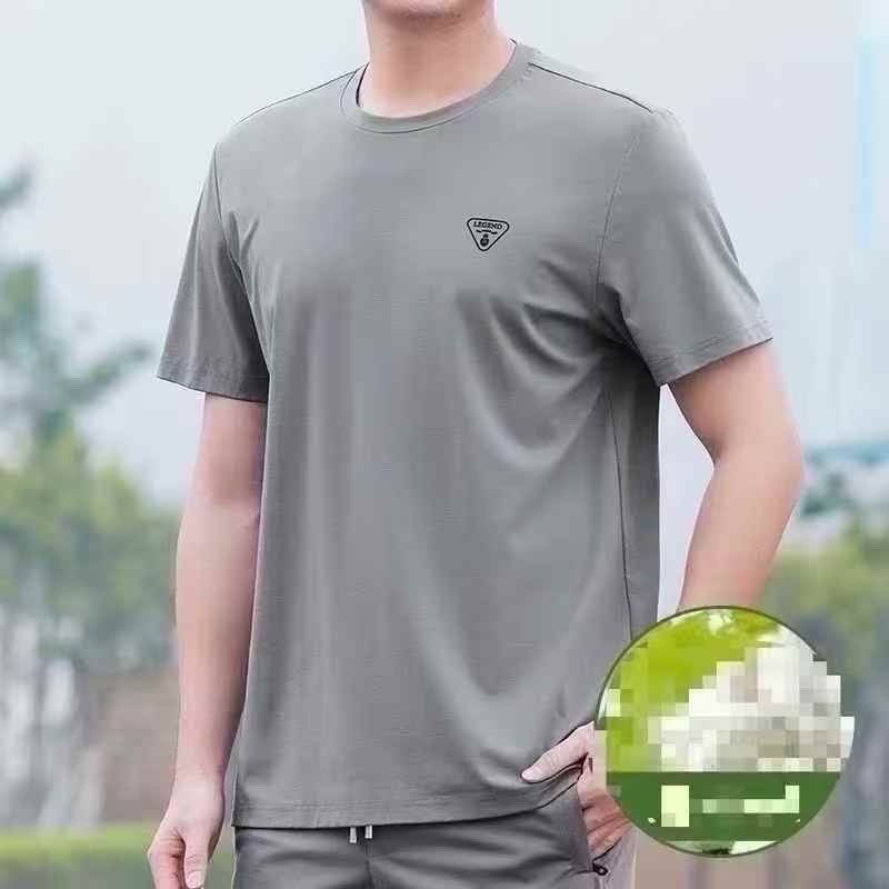 3000件男士高档锦纶冰丝速干短袖T恤，品质高端9.9