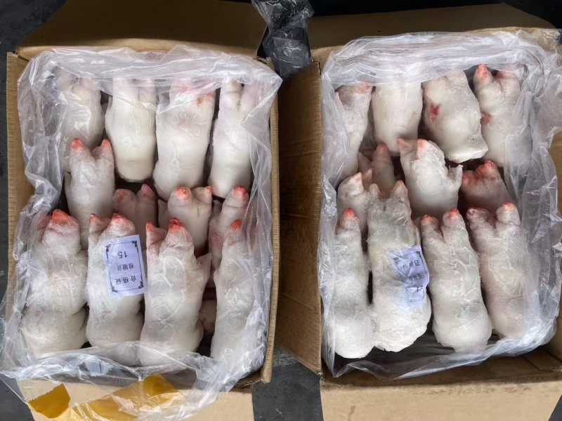 轻微滑手猪手15-17个5/6吨